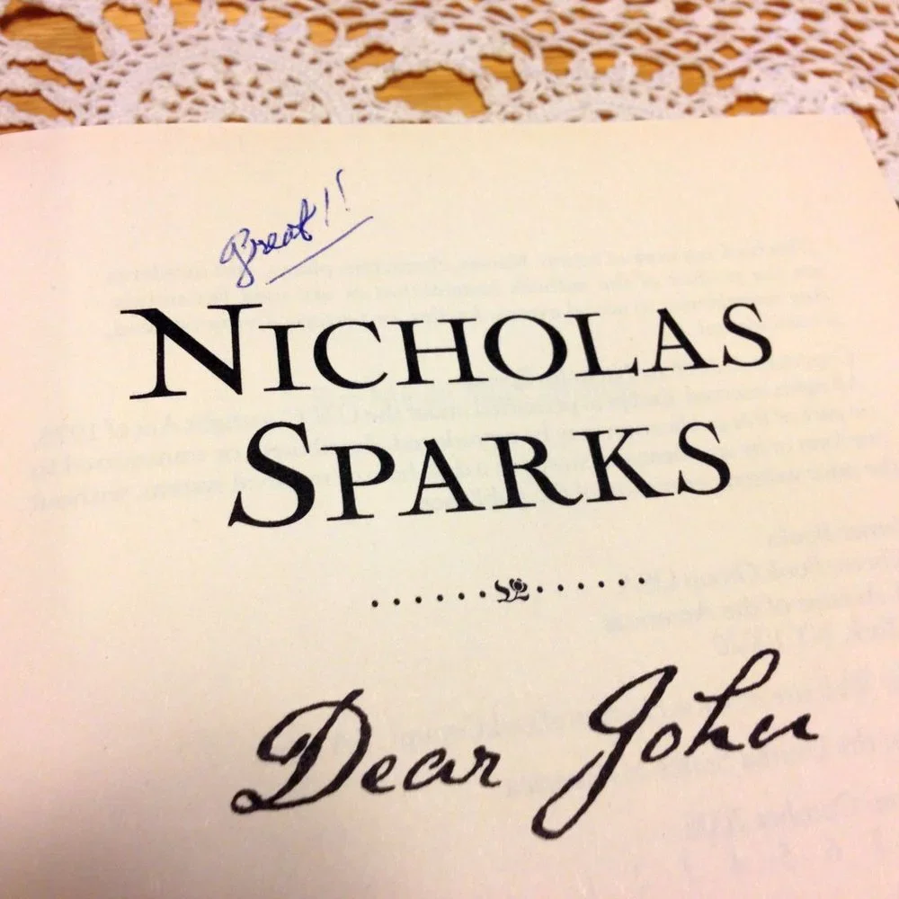 Book Sale! 3 for $10! Romance  - Dear John, Nicholas Sparks